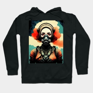 Gasmask Girl Hoodie